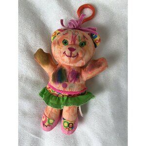 Play Along MINI‎ Plush Doodle Bear Clip on Keychain 2006
